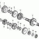 CMX250C Трансмиссия