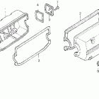 GL1500A Крышка головки цилиндров