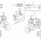GL1500C Caution label (2)