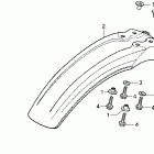 XR650L Переднее крыло
