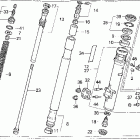 XR600R Передняя вилка