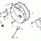 CB750 Кожух сцепления