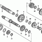 CR500R Трансмиссия
