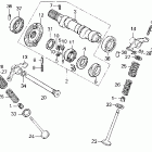 XR600R Распределительный вал