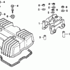 CMX250C Крышка головки цилиндров