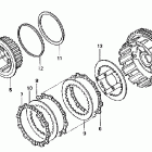 CB750 Сцепление