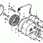 VT750CD Крышка картера левая