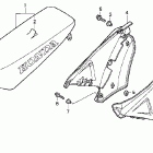 CR125R Сидение