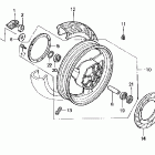 ST1100A Заднее колесо 2