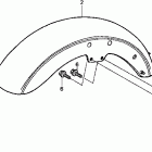 VT1100T Переднее крыло