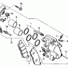 VF750C Передний тормозной суппорт