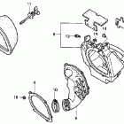 CR250R Воздухозаборник