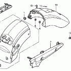 GL1500CF Заднее крыло