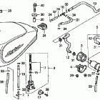 VT1100T Топливный бак