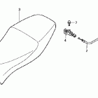 CBR1100XX Сидение