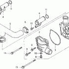 GL1500CF Водяной насос