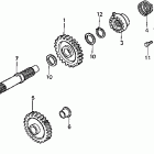 CR500R Кик стартер