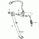 CB750 Подножка