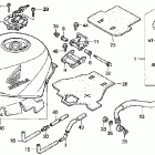 VFR800FI Топливный бак
