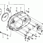 VF750C Крышка картера правая