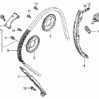 CBR1100XX Цепь ГРМ