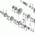 XR650L Трансмиссия