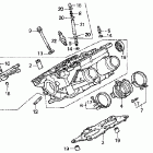 ST1100 Правая головка цилиндров