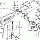 VT1100C Топливный бак