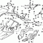 CBR1100XX Верхний обтекатель