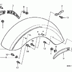 VT1100C3 Переднее крыло