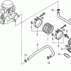 VT600CD Впускной коллектор