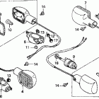 CMX250C Сигналы поворота