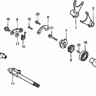 VT1100T Вилка переключения передач