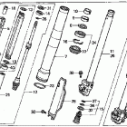 CR125R Передняя вилка