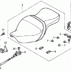 GL1500CF Сидение