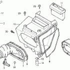 XR600R Воздухозаборник