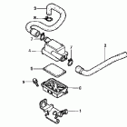 VT750CD Фильтр картерных газов