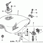 CB750 Топливный бак