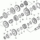 GL1500A Трансмиссия