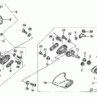 CBR1100XX Зеркало заднего вида