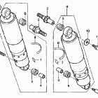 VT1100C2 Задний амортизатор