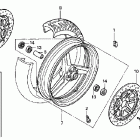 CBR1100XX Переднее колесо