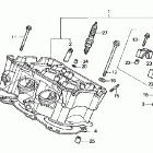 VFR800FI Головка цилиндра задняя