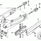 CBR600F4 Swingarm ('99-'00)
