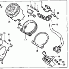 VT1100T Спидометр