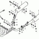 CBR1100XX Глушитель
