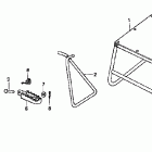 CR80RB Подножки