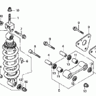 CBR1100XX Задний амортизатор