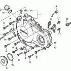 CBR900RR Крышка картера правая