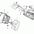 VF750C Крышка головки цилиндров